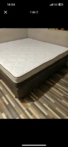 Cama box super king hoje ja