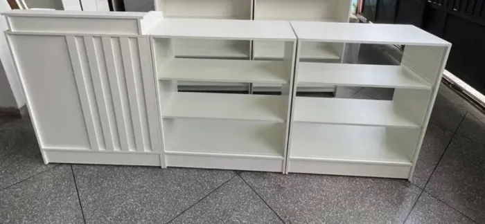 BALCÃO EXPOSITOR COMERCIAL CAIXA - NOVO MDF