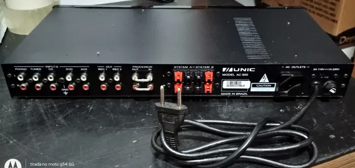 Amplificador únic ac800 ( sucata)