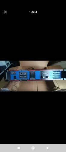 Amplificador profissional 