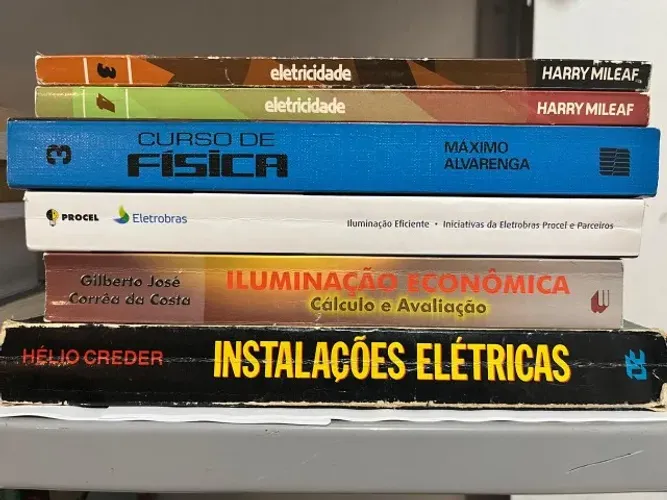 Livros | Eletricidade, Iluminação e Instalações Elétricas