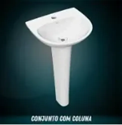 Conjunto Coluna/Lavatorio Way Lorenzetti -R$229,99