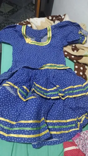 Vestido quadrilha