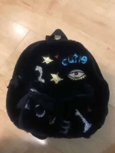 Mochila Zara Kids de pelúcia