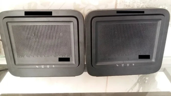 2 Roteadores Wi-Fi 6 GPON 2.4G e 5G Funcionando - TRANSPORTADORA ENTREGA FÁCIL 