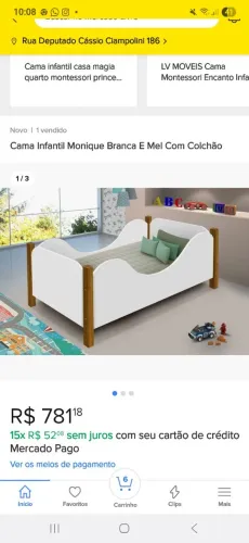 CAMA JUVENIL NOVA - EXCELENTE QUALIDADE