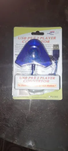 Adaptador para funcionar controles de Playstation one no computador (PC)