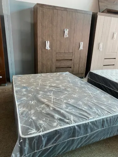 CAMA BOX CASAL NOVA COM GARANTIA (A PRONTO ENTREGA)
