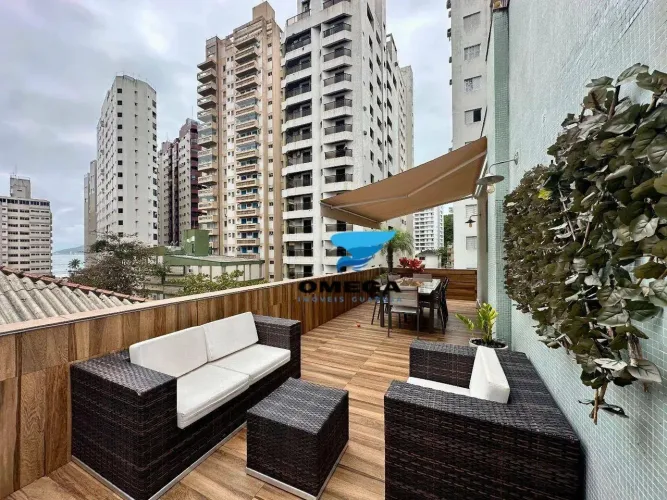 Cobertura à venda nas Astúrias no Guarujá | Omega Imóveis