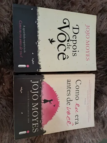 Livros Jojo Moyes - Depois de Você e Como Eu Era Antes de Você