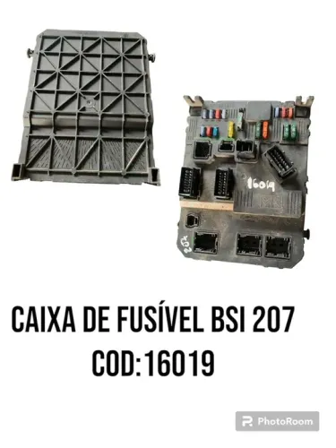 Caixa De Fusivel Bsi Peugeot 207 Cod 16019