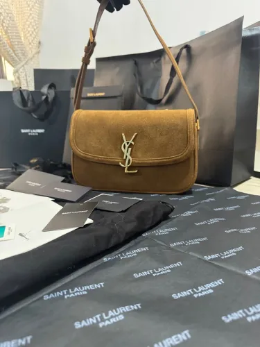 Bolsa de Ombro Saint Laurent Camurça Original 