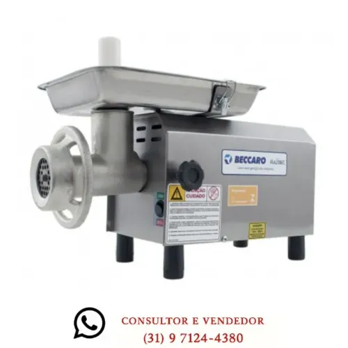 Moedor de Carne Boca 8 Braesi Bivolt Novo