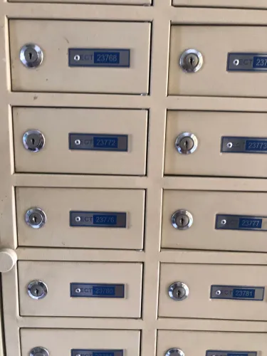Armário caixa postal 