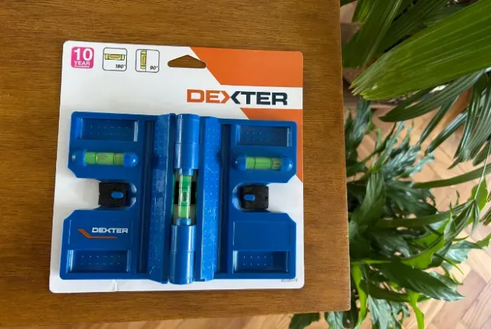 Nível de Canto 5" (125mm) com Base Magnética Dexter