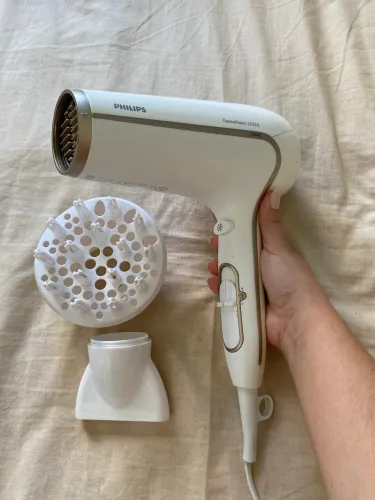 Secador Philips ThermoProtect 2200W Íon + Difusor | Funcionando Perfeitamente