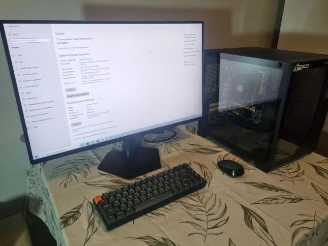 PC Gamer Ryzen 5 5600GT | 240GB SSD | 8GB DDR4 + Monitor AOC Gaming 27P 144Hz (NOVO)