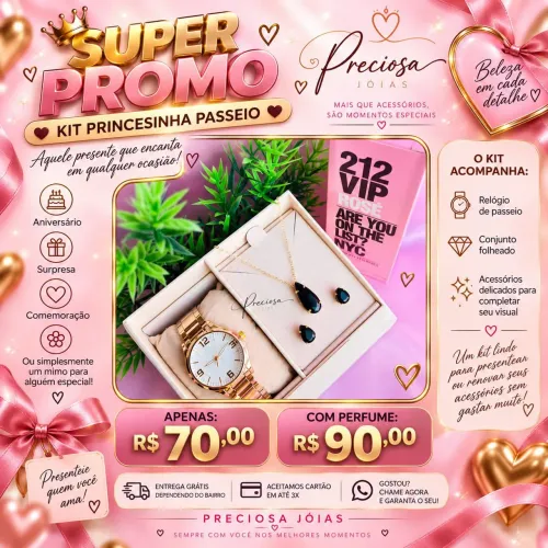 Kit feminino