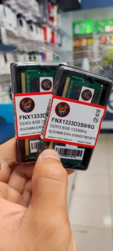 Duas memórias de 8GB ddr3 1333MHz