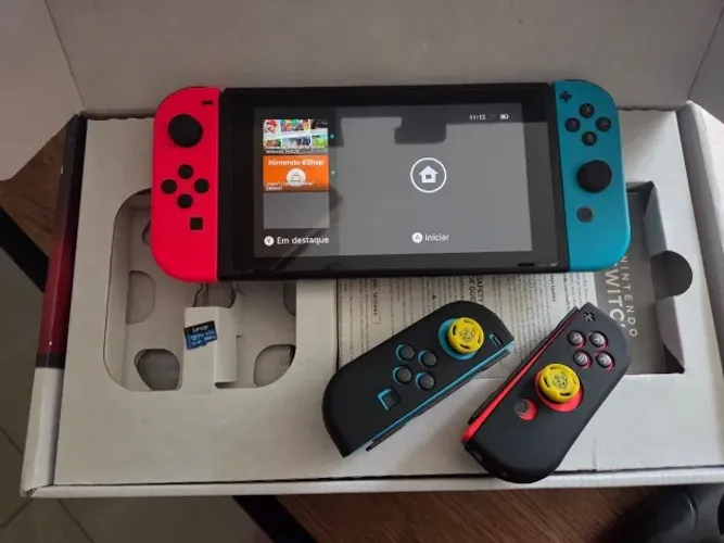 Nintendo Switch V1 super completo