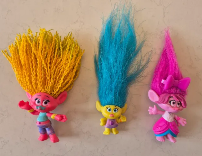 Miniaturas Trolls Hasbro originais