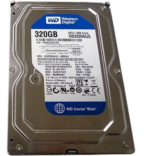 Hd wd 320gb sata 3.5"