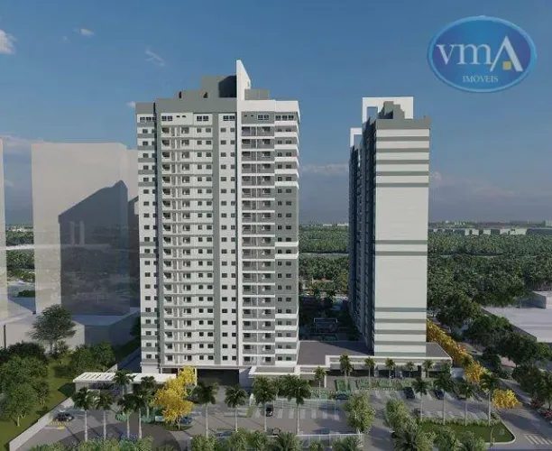 Apartamento com 2 dormitórios sendo 01 suite à venda, 53 m² por R$ 590.000 - Grande Tercei