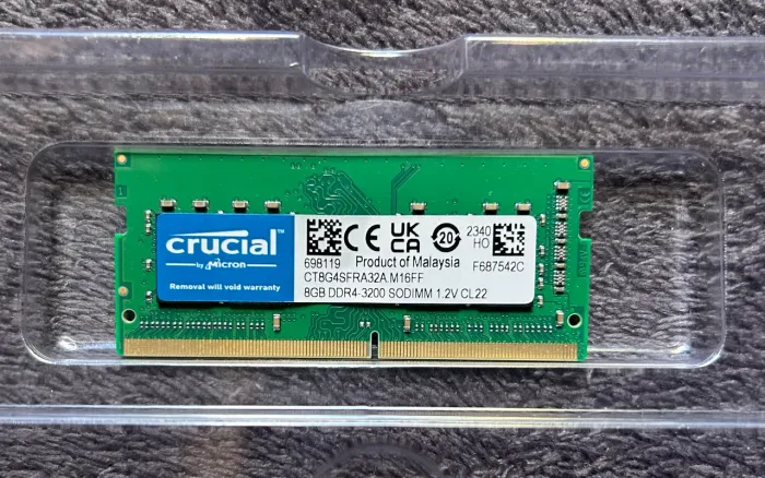 Memória RAM DDR4 8gb para Notebook