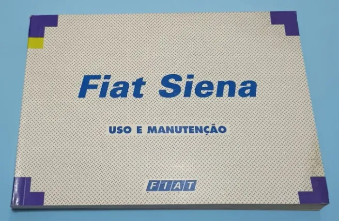 Manual do Proprietário, Uso e Manutenção - Fiat Siena 1997 - ORIGINAL