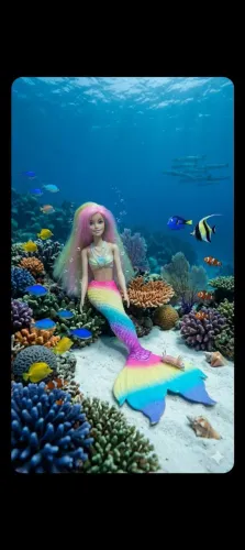 Barbie dreamtopia sereia Mattel