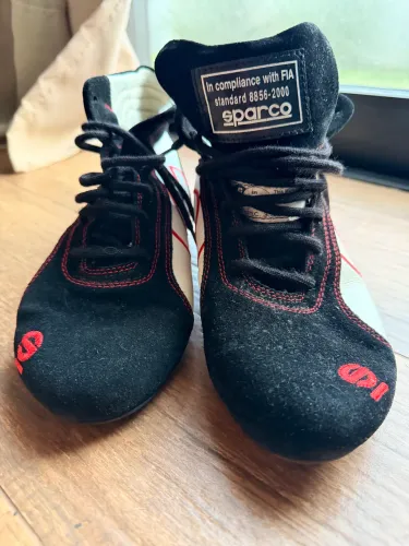 Bota Sparco FIA * Original para Kart e Automobilismo