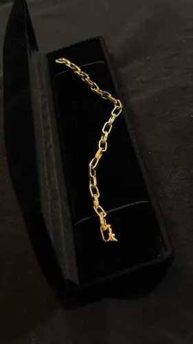 Pulseira de ouro 18k