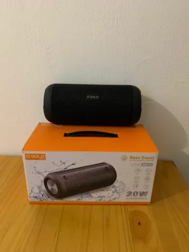 Caixa de Som Bluetooth A?Gold