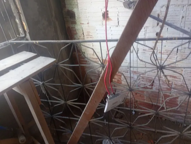 Janela de ferro usada