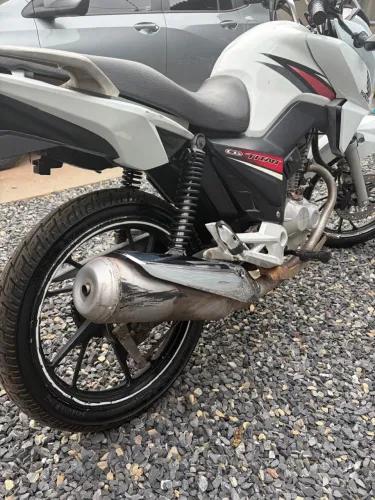 Honda CG Titan 160 2016 Branca
