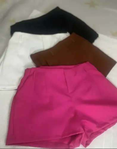 Lote de 60 Shorts Feminino Alfaiataria tananhos diversos -Premium