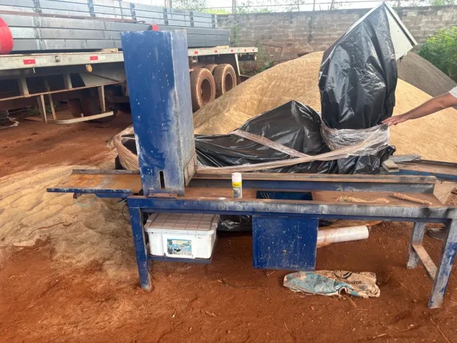 Máquina de fabricar paver