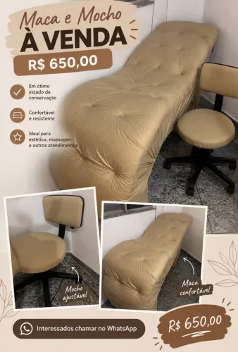 Maca e mocho luxo