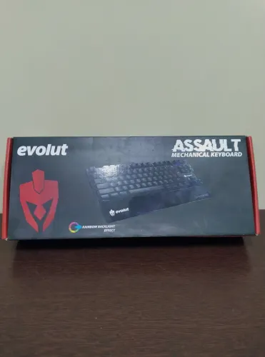 Teclado gamer Evolut EG-204RB