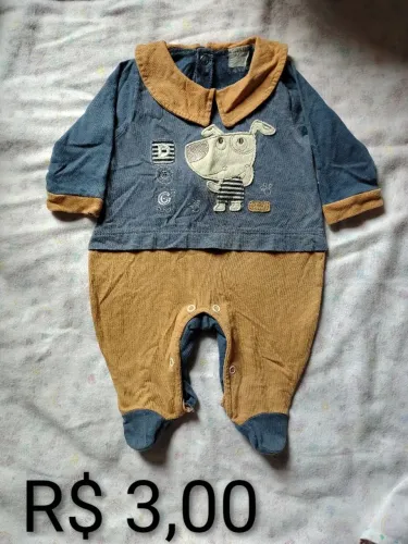 Macacão bebê menino