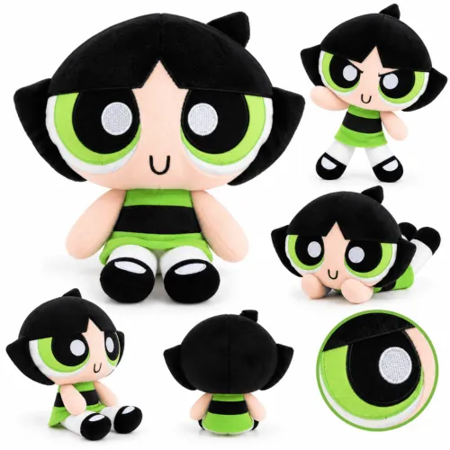 Pelúcia Fofa Meninas Super Poderosas 25 cm da Florzinha Docinho e Lindinha Brinquedo