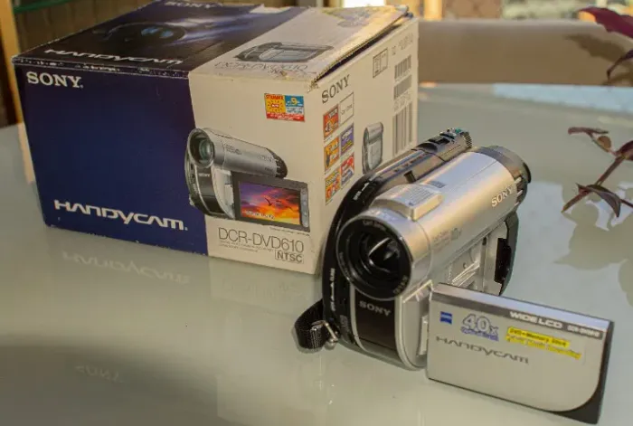 Camera Handycam DCR-DVD610 Vintage