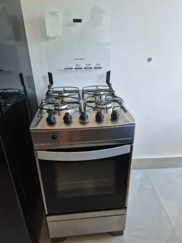 Fogão Brastemp Inox 4 bocas