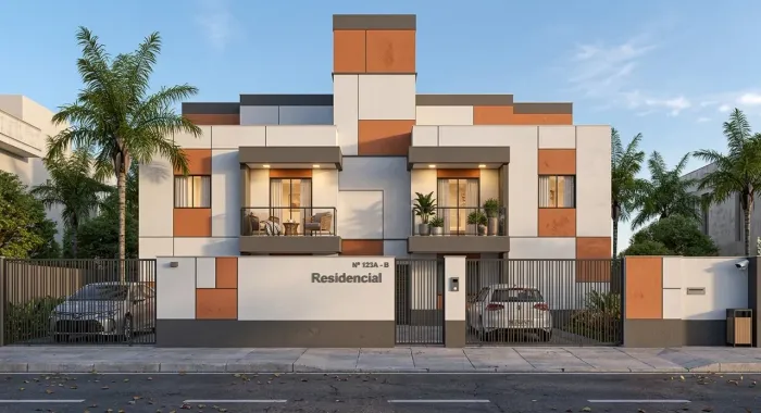 Apartamento Novo barato 295 mil em Navegantes