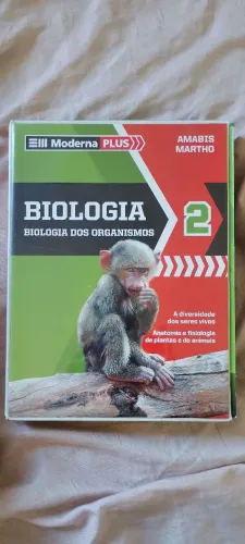 Biologia 2 , Editora Moderna, 4 livros