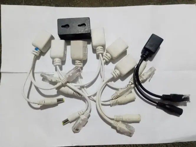 Conector POE 12V - 8 unidades usado