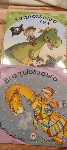 Combo de livros infantis de Dinossauros