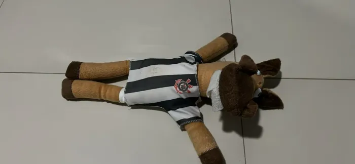 Pelúcia Mascote do Corinthians Original - Ideal para Torcedor / Coleção
