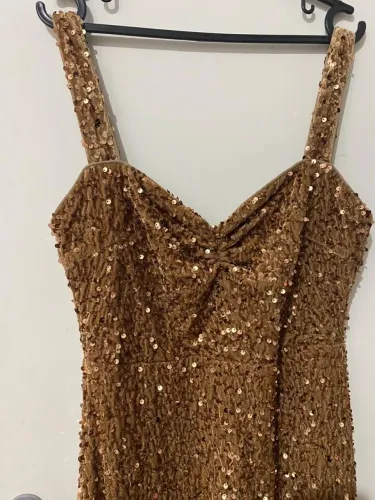 Vestido Dourado 