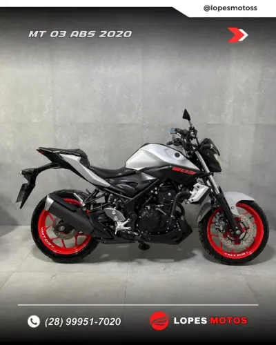 YAMAHA MT03 ABS 2020